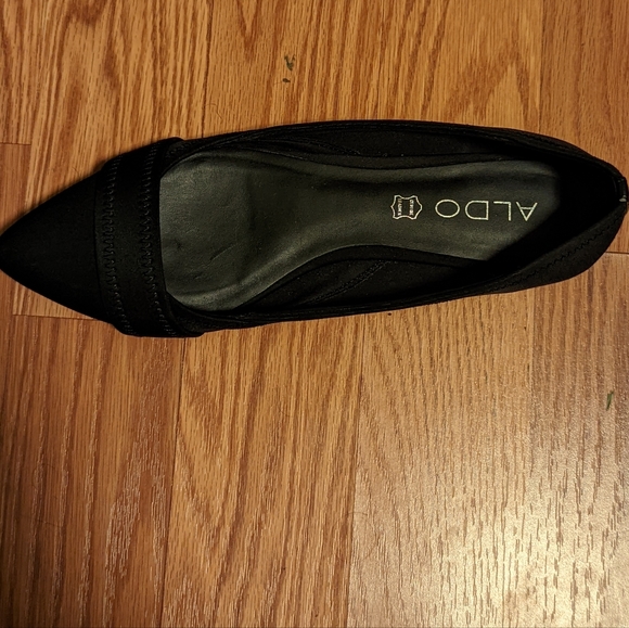 ALDO black Maida pointed flats - Picture 6 of 6